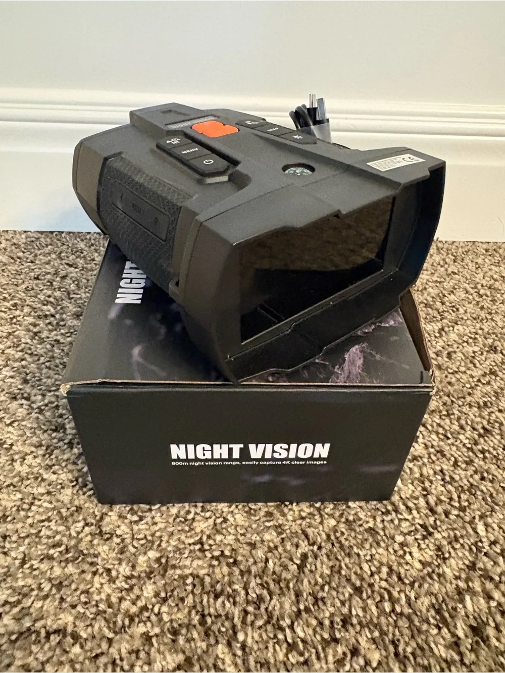 Night Vision Body-Mounted Camera - Black